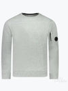 Diagonal Raised Fleece Lens Sweatshirt Grey - CP COMPANY - BALAAN 2