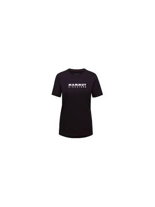 Classic Core Logo Short Sleeve T-Shirt Black - MAMMUT - BALAAN 2