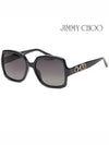 Sunglasses SAMMI G S 807 Square Black HornRim Polarized Fashion - JIMMY CHOO - BALAAN 4