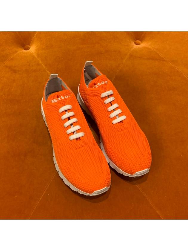 Sneakers Cotton Mesh Running Shoes Orange USSFITS N00809 25 - KITON - BALAAN 1