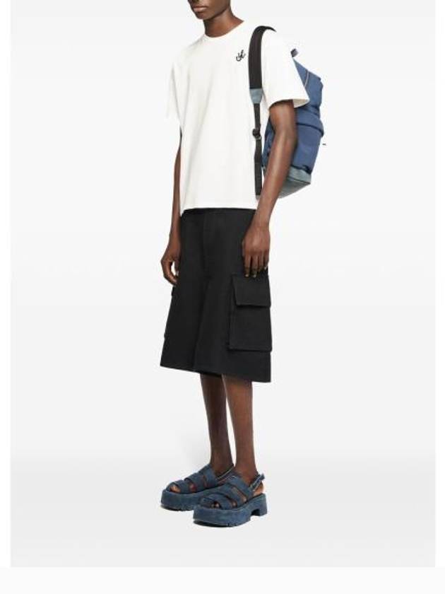 Denim Cargo Shorts Black - JW ANDERSON - BALAAN 3