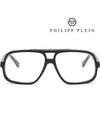 Glasses frame MEV0004 02WW black two bridges - PHILIPP PLEIN - BALAAN 3