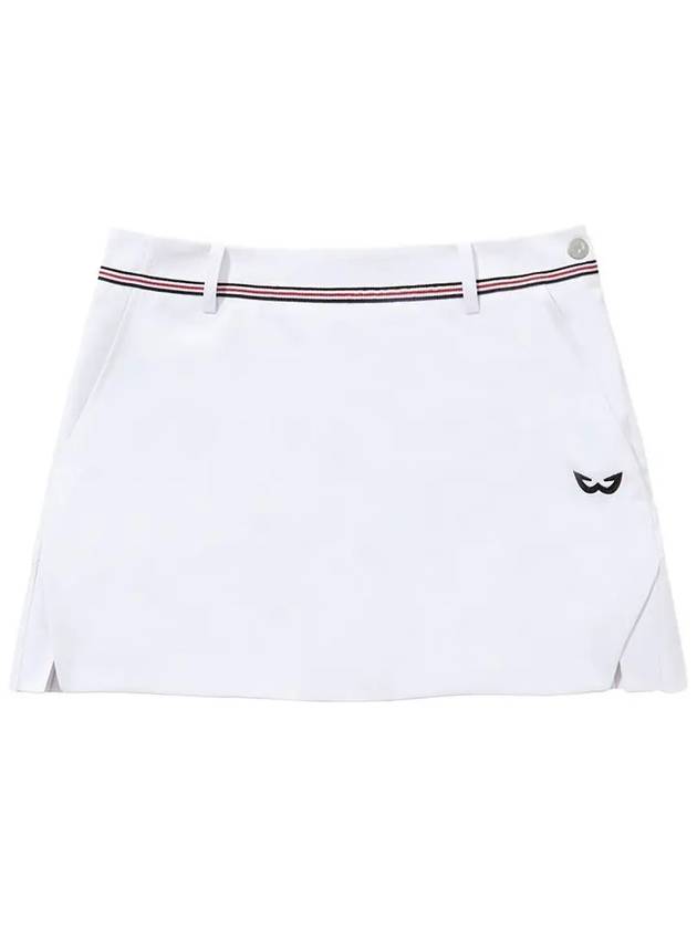 Golf Wear Back Pleated Culotte Golf Skirt WB21SUWQ01WH White - WHITEBALL - BALAAN 5