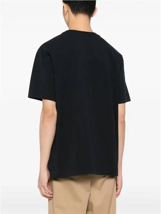 Handwriting Comfort Short Sleeve T-Shirt Black - MAISON KITSUNE - BALAAN 6