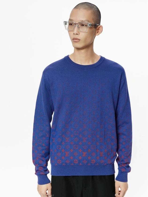 LVSE Monogram Degrade Crew Neck L - LOUIS VUITTON - BALAAN 9