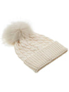 Pom Pom Wool Beanie 3B00018 0402A 034 - MONCLER - BALAAN 4