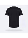 Shadow Project Neo Flora Short Sleeve T-Shirt Black - STONE ISLAND - BALAAN 3