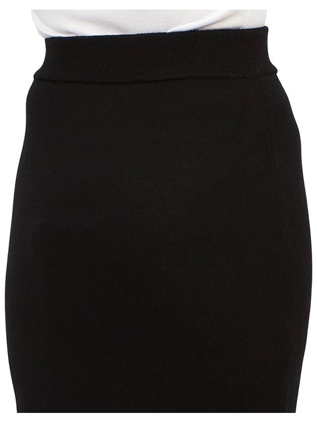 Women's Bea Wool Knit Pencil Skirt Black - VIVIENNE WESTWOOD - BALAAN 9