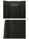 19FW 534295 TFM07 3391 Poplin Striped Pants Green Men’s Pants TR - BALENCIAGA - BALAAN 6