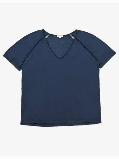 PARIS COLLECTION TEE SHIRT BETTINA INDIGO - BENSIMON - BALAAN 1