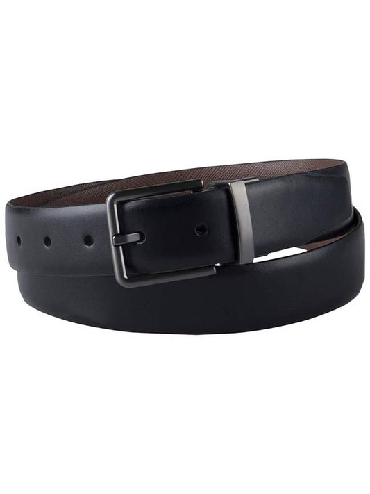 Men's Reversible Leather Belt - CALVIN KLEIN - BALAAN 1