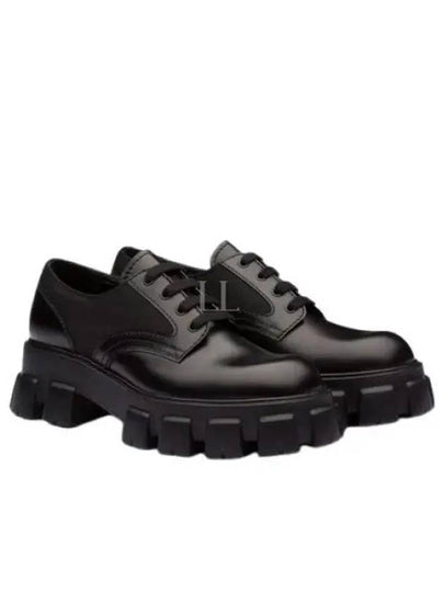 Monolith Lace-Up Derby Black - PRADA - BALAAN 2