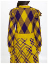 Argyle Wool Knit Top Yellow - BURBERRY - BALAAN 4