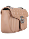 GG Marmont Small Shoulder Bag Beige - GUCCI - BALAAN 6