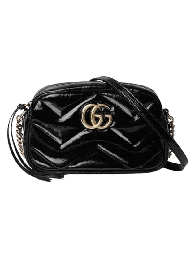 GG Mamont Small Shoulder Bag Black - GUCCI - BALAAN 1