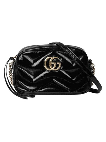 GG Mamont Small Shoulder Bag Black - GUCCI - BALAAN 1