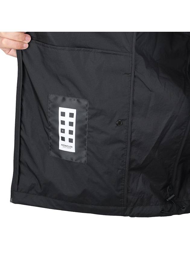 Guppy Genius Windbreak Black - MONCLER - BALAAN 10