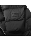 New Bridge Hooded Goose Down Padding Black - BURBERRY - BALAAN 5