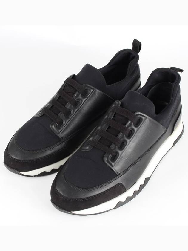 Men s Trail Sneakers Black 42 270 - HERMES - BALAAN 1