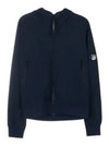 Protech Lens Wappen Hooded Jacket Navy - CP COMPANY - BALAAN 2