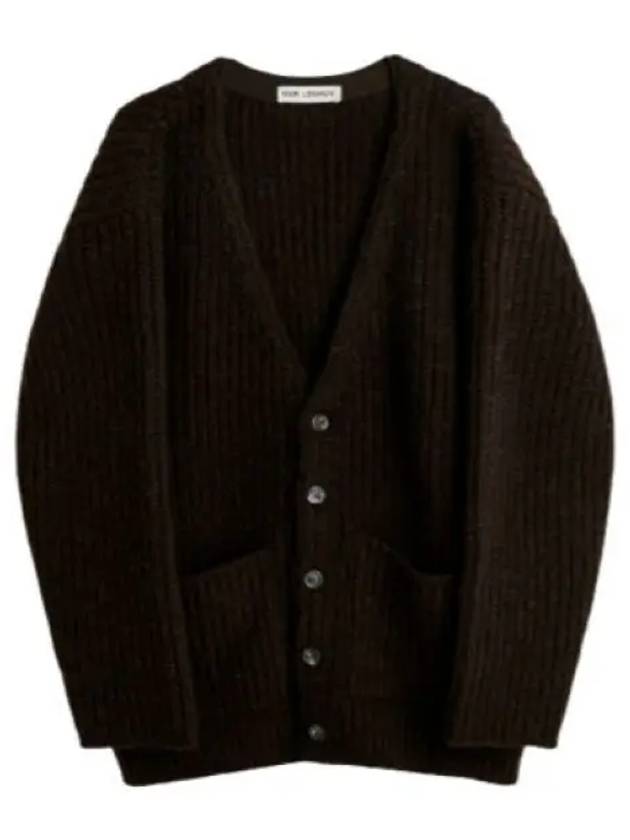 Colossal Albion Wool Cardigan Black - OUR LEGACY - BALAAN 2