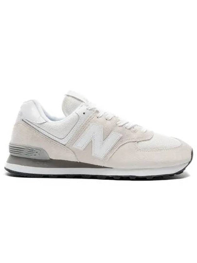 574 Classic Nimbus Cloud Low Top Sneakers Ivory - NEW BALANCE - BALAAN 2