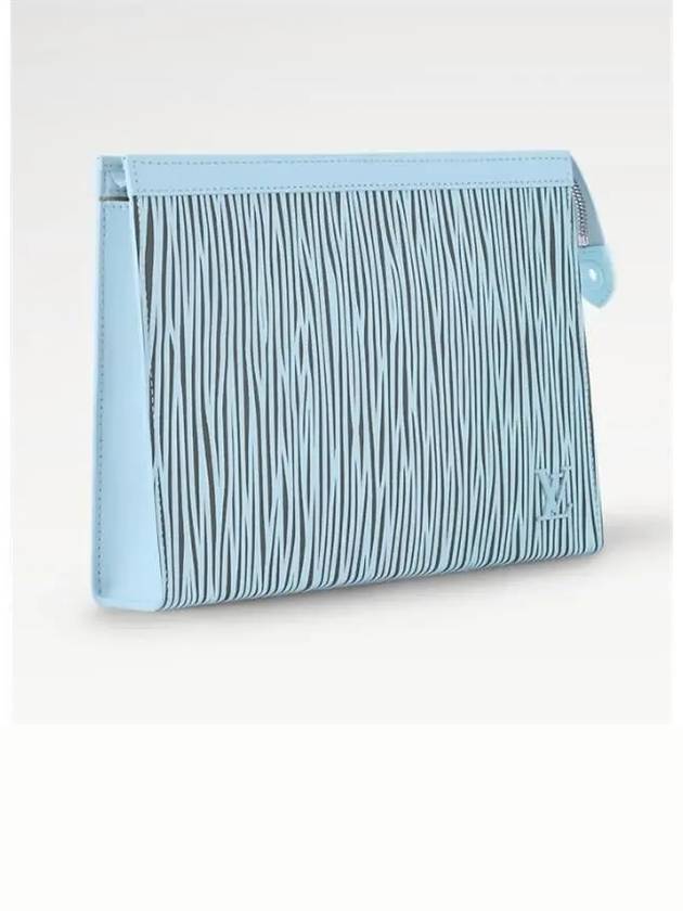 Pochette Voyage MM Clutch Bag Light Blue - LOUIS VUITTON - BALAAN 3