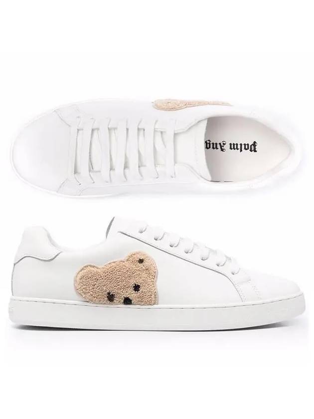 Teddy Bear Tennis Sneakers PMIA058F21LEA0010160 - PALM ANGELS - BALAAN.