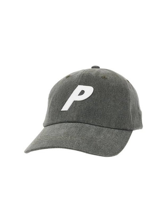 Pigment P 6Panel Cap Gray Pigment P 6Panel Gray - PALACE - BALAAN 1