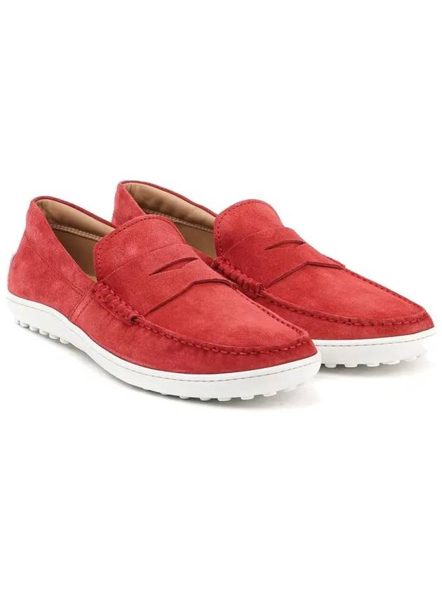 Gommino Driving Shoes Red - TOD'S - BALAAN 4