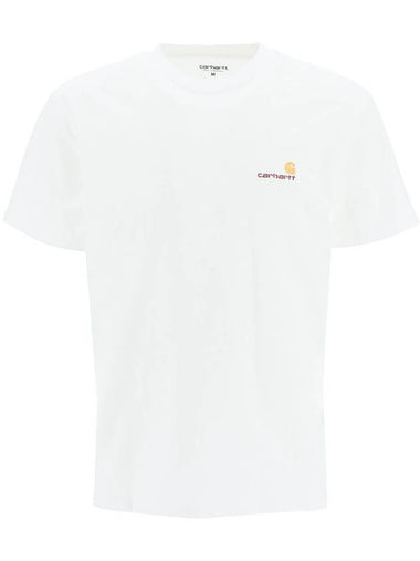 CARHARTT WIP S/S AMERICAN SCRIPT T-SHIRT - CARHARTT WIP - BALAAN 1