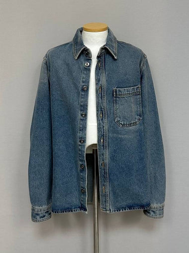 denim jacket 100 - OFF WHITE - BALAAN 1