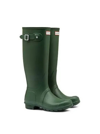 Original Tall Wellington Rain Boots Green - HUNTER - BALAAN 2