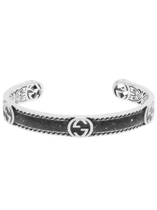 Interlocking G Bracelet YBA645570003 Silver - GUCCI - BALAAN 2