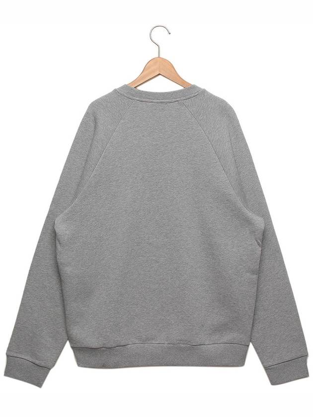 Shaun Tartan Check Logo Sweatshirt Heather Grey - A.P.C. - BALAAN 3