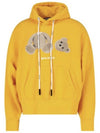 Bear Popover Hoodie Yellow - PALM ANGELS - BALAAN 2