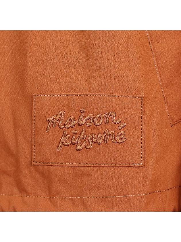 Hooded Blouson Jacket Orange - MAISON KITSUNE - BALAAN 9