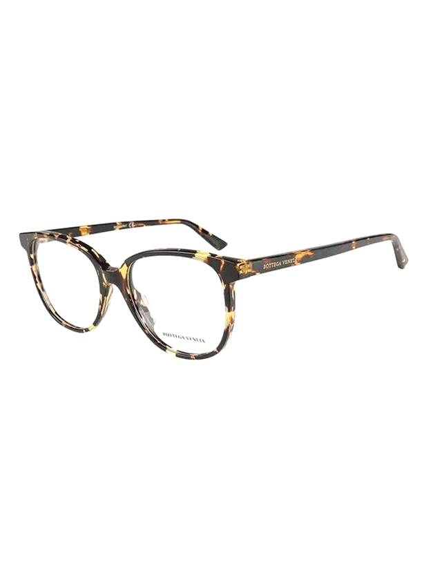 Eyewear Square Acetate Eyeglasses Brown Havana - BOTTEGA VENETA - BALAAN 1