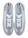 Tech Runner Panel Low Top Sneakers Grey - THOM BROWNE - BALAAN 2