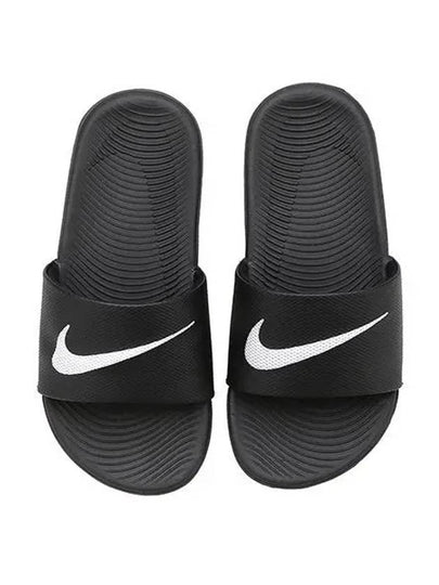 Kawa Logo Slippers Black - NIKE - BALAAN 2