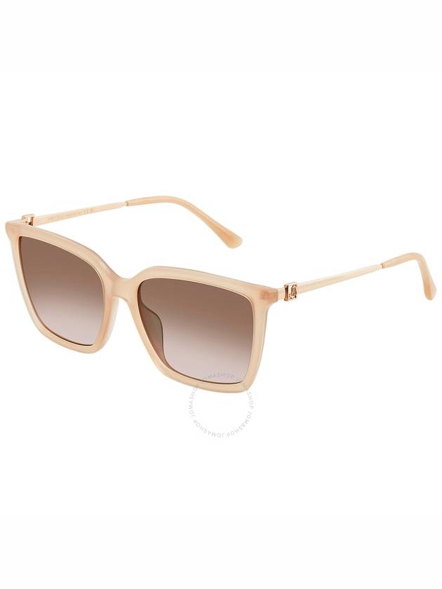 Jimmy Choo Brown Square Ladies Sunglasses TOTTA/G/S 0FWM/HA 56-17-145 - JIMMY CHOO - BALAAN 3