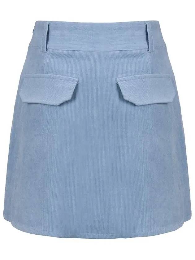 Front slit mini skirt MW4SS690 - P_LABEL - BALAAN 3