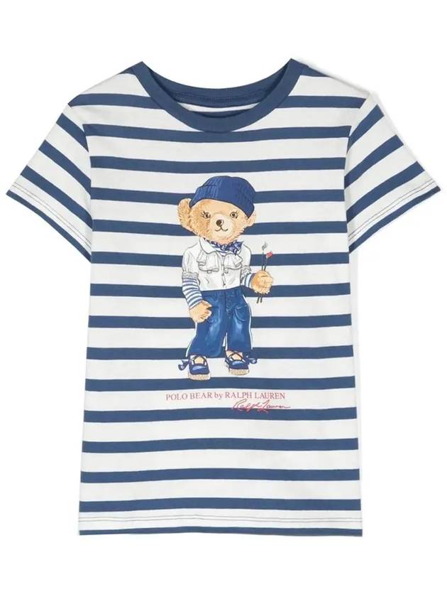 Kids Teddy Bear Printing Navy 891323 001 - POLO RALPH LAUREN - BALAAN 1