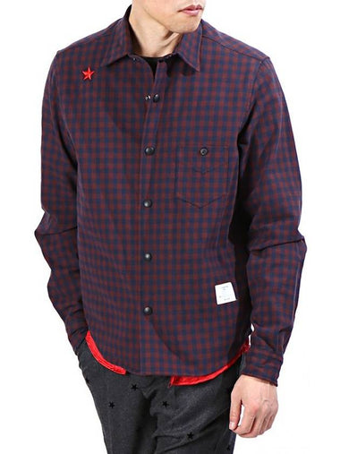 checked long sleeve shirt - THE EDITOR - BALAAN 1