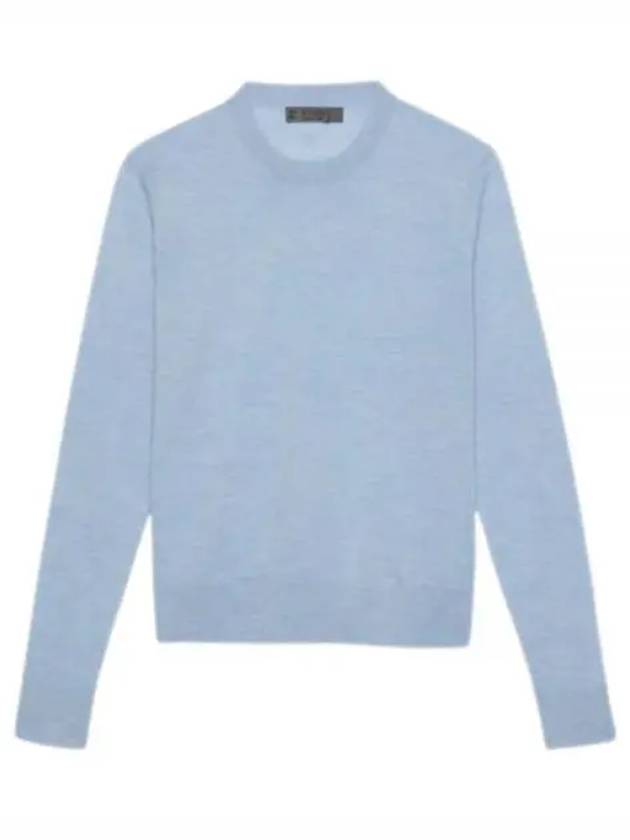 Talk Buddy To Me Crew Neck Merino Wool Knit Top Sky Blue - G/FORE - BALAAN 2