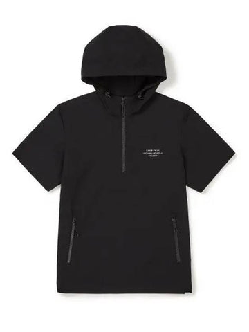 Pro Short Sleeve Hooded Anorak Black S23MMTAN30 - SNOW PEAK - BALAAN 1