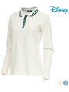 Women s half zip collar t shirt DN3LTS001 - DISNEY GOLF - BALAAN 2