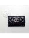 Shooting Star Card Wallet Black - CHANEL - BALAAN 3