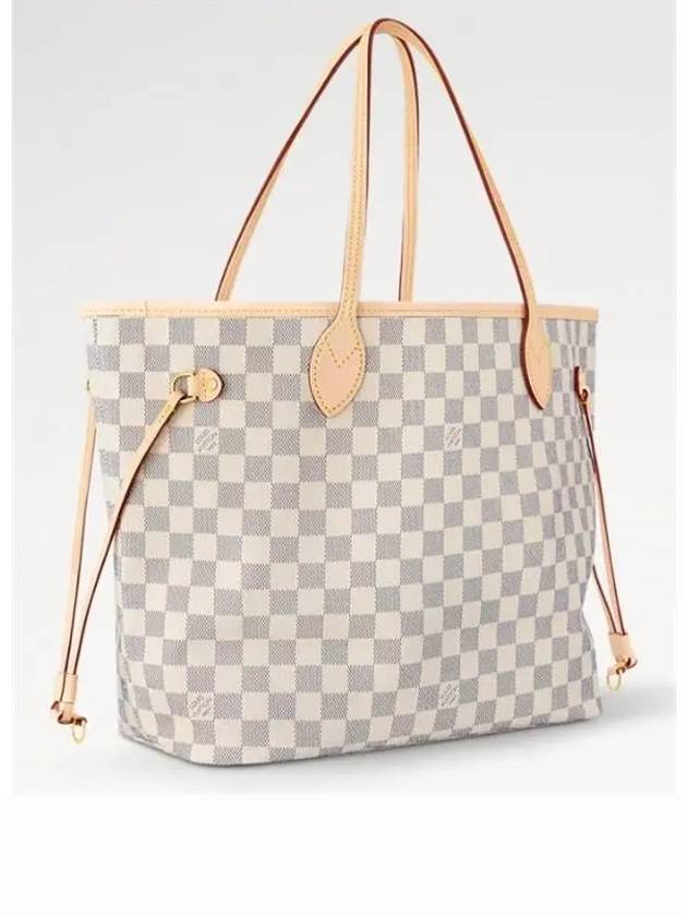 Neverfull MM Tote Bag Beige - LOUIS VUITTON - BALAAN 3