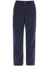 Cotton Straight Pants Blue - POLO RALPH LAUREN - BALAAN 2